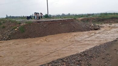 Jammu Poonch Landslide after heavy rain blocks highway and triggers flood damage in Jammu Kashmir