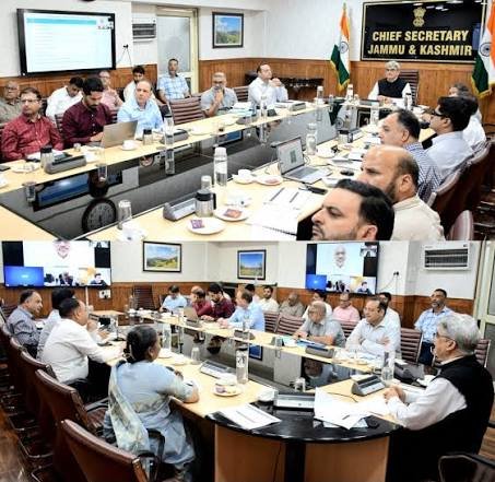 Data Management Strategy meeting chaired by Atal Dulloo in Jammu Kashmir