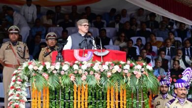 JK Statehood Protest rally led by Omar Abdullah in Jammu