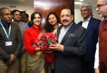 North East Science Infrastructure review by Dr Jitendra Singh