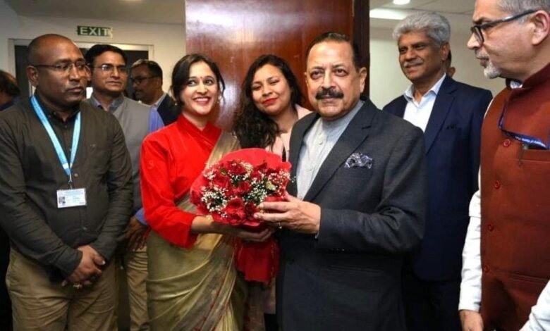 North East Science Infrastructure review by Dr Jitendra Singh