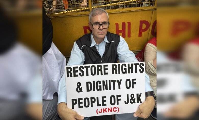 Jammu Kashmir Statehood demand by Omar Abdullah