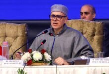 Omar Abdullah speaking about India Pakistan dialogue in Shopian