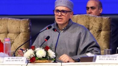 Omar Abdullah speaking about India Pakistan dialogue in Shopian