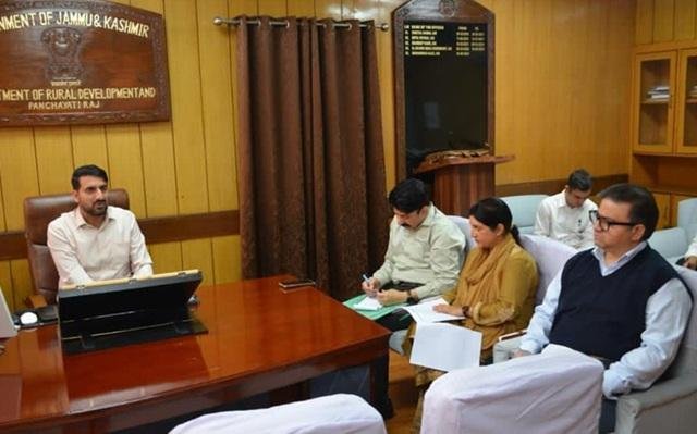 PMAY G Houses review meeting in Jammu and Kashmir