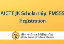 PMSSS Registration 2026 portal for Jammu and Kashmir students