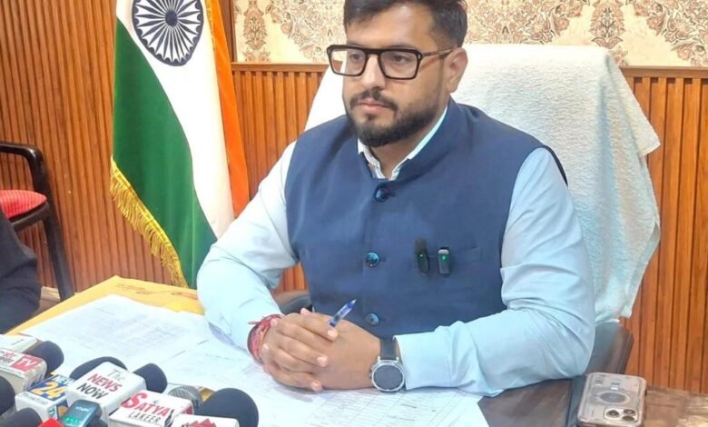 Rajouri Illegal Construction site near Bella Nallah stopped by district administration
