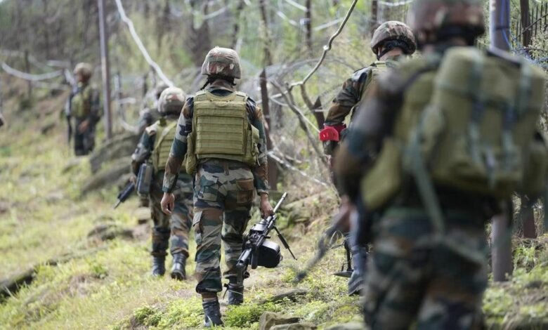 Rajouri Terror Hideout busted by security forces in Bhangai Forest