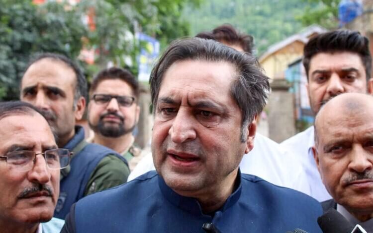 Sajad Lone Road statement on contractor rates in Kashmir