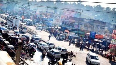 Samba Chowk Attack damaged vehicle after rival gang assault