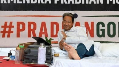Sonam Wangchuk Health monitoring during hunger strike at Jantar Mantar