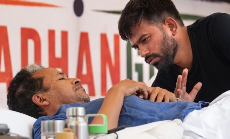 Sonam Wangchuk Hunger Strike at Jantar Mantar protest