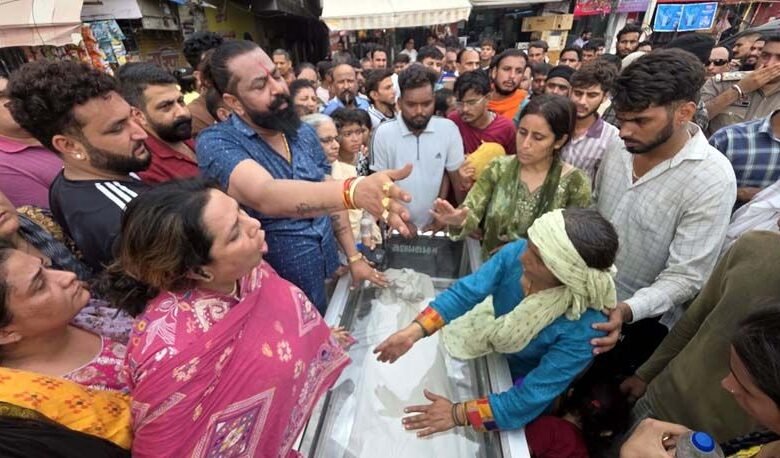 Tawi River Death protest after Ravi body recovered in Jammu
