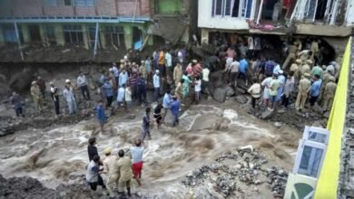 Thathri Flash Floods causing damage to houses vehicles and roads in Doda district