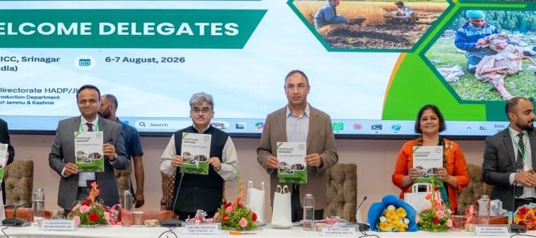 Women Farmers Forum at SKICC Srinagar showcasing digital agriculture initiatives