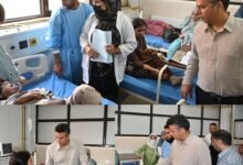 Bijbehara Road Accident injured pilgrims at GMC Anantnag