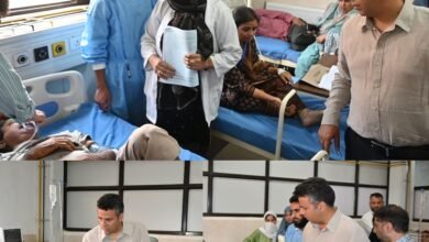 Bijbehara Road Accident injured pilgrims at GMC Anantnag