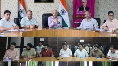 Kishtwar Telecom Infrastructure review meeting for 4G connectivity