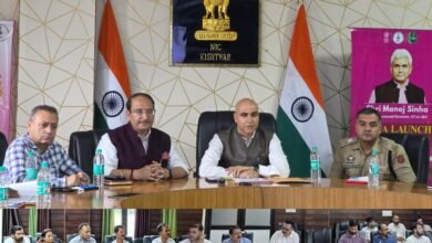 Kishtwar Food Safety inspection meeting on food quality and hygiene