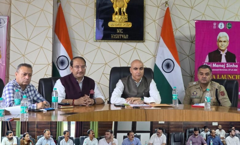 Kishtwar Food Safety inspection meeting on food quality and hygiene