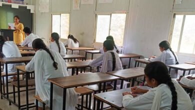 Freedom Struggle Quiz competition winners at Government Degree College Ramkote