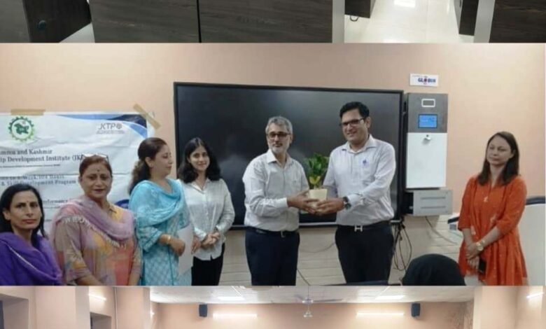 Women Entrepreneurship Programme Jammu training