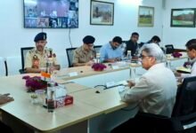 JK Security Review meeting on labourers safety and anti terror operations