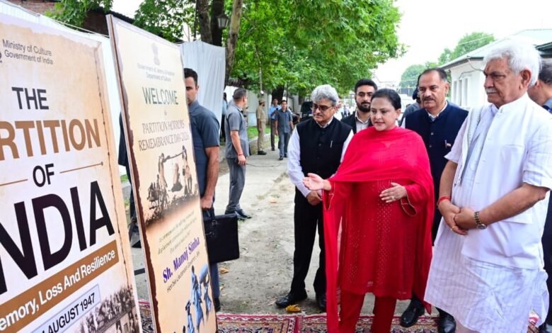 Partition Horrors Remembrance Day Srinagar event