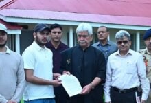 Martyr Police Appointment letter handed to son of martyred JK Police head constable
