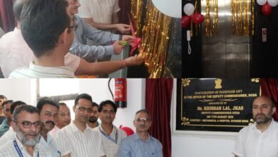 Doda passenger lift at DC Office Complex