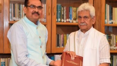 CAG Audit Report submitted to Lieutenant Governor of Jammu Kashmir