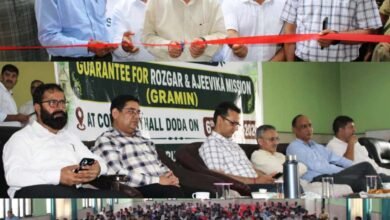 VB GRAM G Sammelan participants at rural development programme in Doda