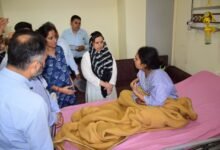 GMC Jammu Accident injured girls treatment