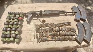Shopian terror hideout arms recovery