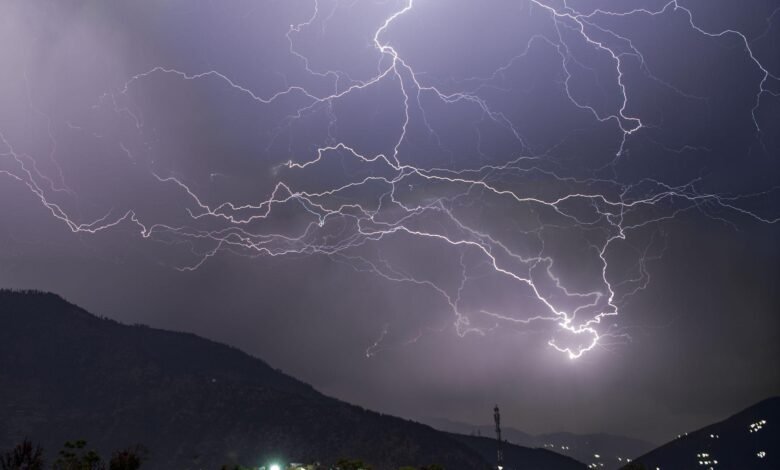 Anantnag lightning strike Gawran Nard incident