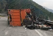 Bari Brahmana Truck Accident road crash