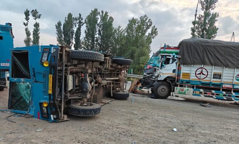 CRPF Road Accident Jammu Kashmir Highway