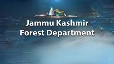 Forest Department officer posting Jammu Kashmir