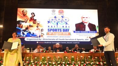 Healthy India Invincible India National Sports Day youth sports