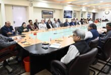JK Cabinet Meeting discussing Mantalai PPP project and JKAS promotion
