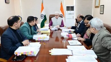J&K Cabinet Meeting discussing September Assembly Session and tourism projects