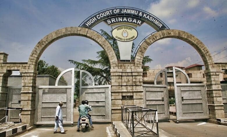 J&K High Court Live Streaming court proceedings