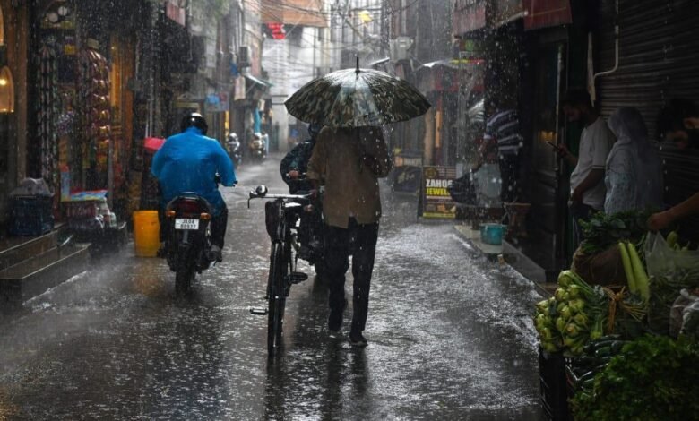 J&K rainfall 2026 July surplus rainfall