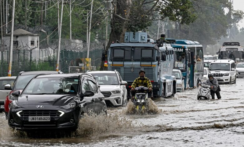 J&K Heavy Rain weather alert
