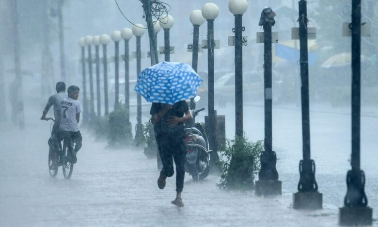 J&K weather update rain thunderstorm alert Jammu Kashmir