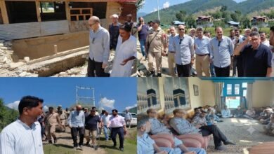 Moorie Development works के दौरान Nasir Aslam Wani का Kupwara दौरा