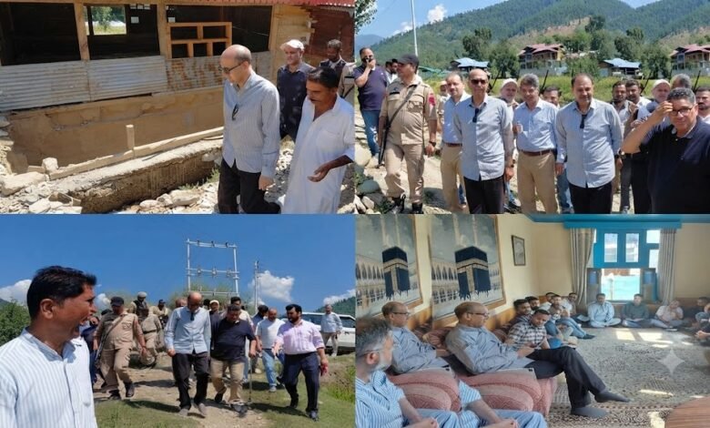 Moorie Development works के दौरान Nasir Aslam Wani का Kupwara दौरा