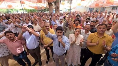 Power employees strike against suspension