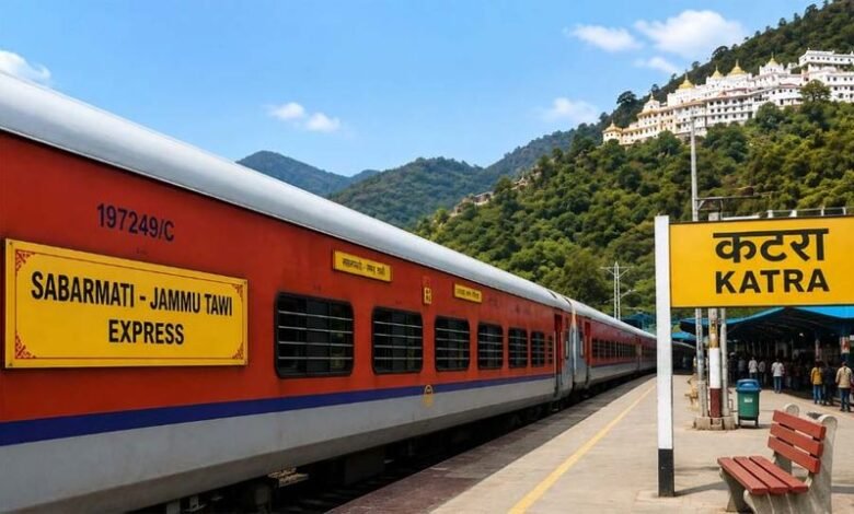 Sabarmati Katra Train railway service