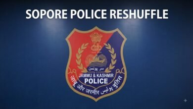 Sopore Police Reshuffle transfer posting